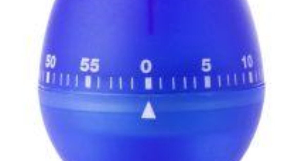 How two eggtimers make you focus on the right… David Stiernholm