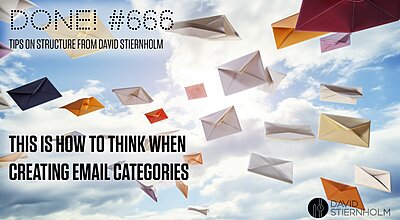 Colorful envelopes float through the air against a bright, cloudy sky, as if flying freely.